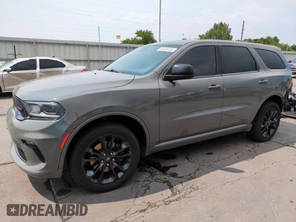 ✅ 2021 Dodge Durango SXT Plus • VIN: 1C4RDJAGXMC557368 • Lot: 64439735. Listed on Copart with 64,860 mi. Free auction sales archive from the USA and detailed vehicle history report at DreamBid. Image 1.