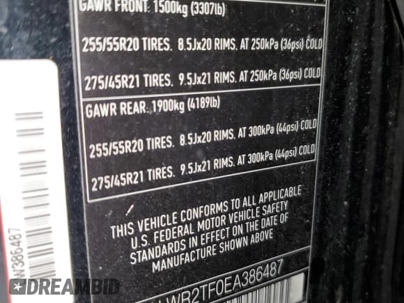 ✅ 2014 Land Rover Range Rover Sport Supercharged • VIN: SALWR2TF0EA386487 • Lot: 71134985. Listed on Copart with 125,641 mi. Free auction sales archive from the USA and detailed vehicle history report at DreamBid. Image 13.