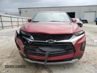 2022 Chevrolet Blazer LT z VIN 3GNKBCR45NS187172, wystawiony jako Copart lot #70902464 z przebiegiem 60 487 mil mil oraz Nie do naprawy • Non repairable. Historia ofert i sprzedaży dostępna na DreamBid. Obrazek 5.