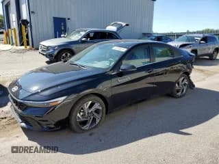 ✅ 2025 Hyundai Elantra Limited • VIN: KMHLN4DJ1SU165457 • Lot: 84891355. Wystawiony na Copart z przebiegiem 4 660 mil. Bezpłatny archiwum sprzedaży aukcyjnych z USA i szczegółowy raport historii pojazdu na DreamBid. Zdjęcie 1.