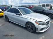 ✅ 2021 Mercedes-Benz C 300 • VIN: W1KWF8DB3MR651648 • Lot: 42598403. Listed on IAAI with 95,609 mi. Free auction sales archive from the USA and detailed vehicle history report at DreamBid. Image 1.