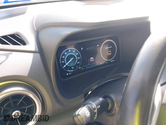 2023 Hyundai Kona SEL with VIN KM8K33AG1PU193495, listed as a IAAI auction lot 43545519 with 54,874 mi miles and . Bid and sale history available at DreamBid. Image 18.