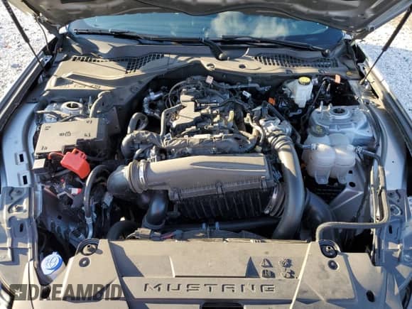 2024 Ford Mustang EcoBoost Premium с VIN 1FA6P8TH6R5129601, выставлен на аукционе Copart как лот 90647085 с пробегом 38 176 миль миль и На запчасти • Non repairable. История ставок и продаж доступна на DreamBid. Изображение 11.