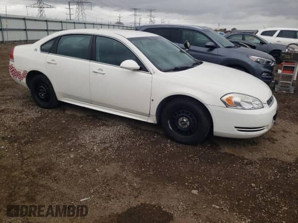 2009 Chevrolet Impala Police Police with VIN 2G1WS57M091308421, listed as a Copart auction lot 78063364 with 109,997 mi miles and Non repairable. Bid and sale history available at DreamBid. Image 4.