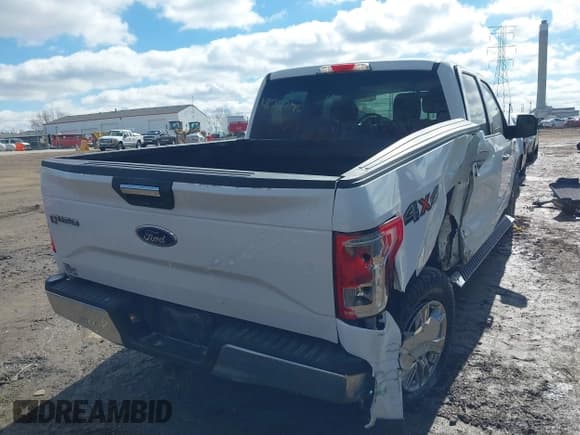 ✅ 2017 Ford F-150 XL • VIN: 1FTEW1EP0HKC32243 • Lot: 41727196. Listed on IAAI with 205,162 mi. Free auction sales archive from the USA and detailed vehicle history report at DreamBid. Image 4.