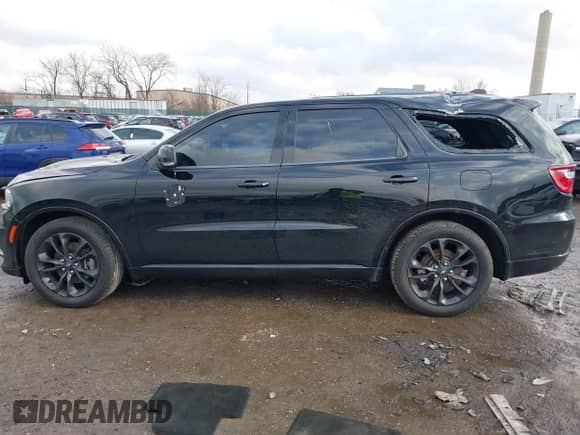 2021 Dodge Durango R/T with VIN 1C4SDJCT2MC837619, listed as a IAAI auction lot 41579641 with 49,603 mi miles and . Bid and sale history available at DreamBid. Image 14.