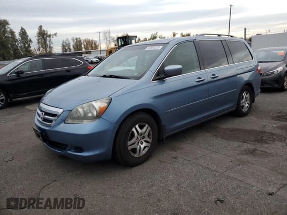 ✅ 2006 Honda Odyssey EX-L • VIN: 5FNRL386X6B106345 • Lot: 93684225. Listed on Copart with 174,470 mi. Free auction sales archive from the USA and detailed vehicle history report at DreamBid. Image 1.