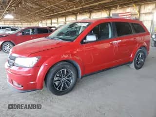 2018 Dodge Journey SE с VIN 3C4PDCAB5JT443687, выставлен на аукционе Copart как лот 83996575 с пробегом 154 612 миль миль и Списание • Salvage title. История ставок и продаж доступна на DreamBid. Изображение 1.