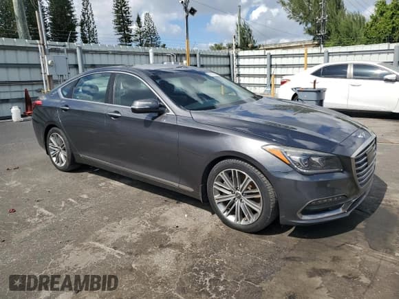 ✅ 2018 Genesis G80 3.8L • VIN: KMHGN4JE7JU270253 • Lot: 86511295. Wystawiony na Copart z przebiegiem 88 577 mil. Bezpłatny archiwum sprzedaży aukcyjnych z USA i szczegółowy raport historii pojazdu na DreamBid. Zdjęcie 4.
