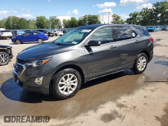 ✅ 2018 Chevrolet Equinox LT • VIN: 2GNAXSEV4J6306697 • Лот: 65493305. Опубликован ранее на Copart с пробегом 127 866 миль. Бесплатный доступ к архиву аукционных продаж из США и подробный отчёт об истории автомобиля на DreamBid. Изображение 1.