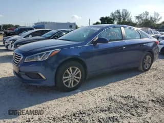 ✅ 2017 Hyundai Sonata SE • VIN: 5NPE24AF3HH502350 • Lot: 51631003. Listed on Copart with 62,738 mi. Free auction sales archive from the USA and detailed vehicle history report at DreamBid. Image 1.