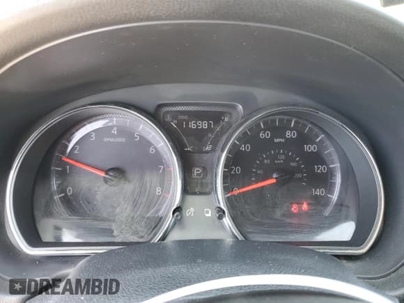 ✅ 2015 Nissan Versa SV • VIN: 3N1CN7AP4FL945793 • Lot: 56026235. Listed on Copart with 116,987 mi. Free auction sales archive from the USA and detailed vehicle history report at DreamBid. Image 9.