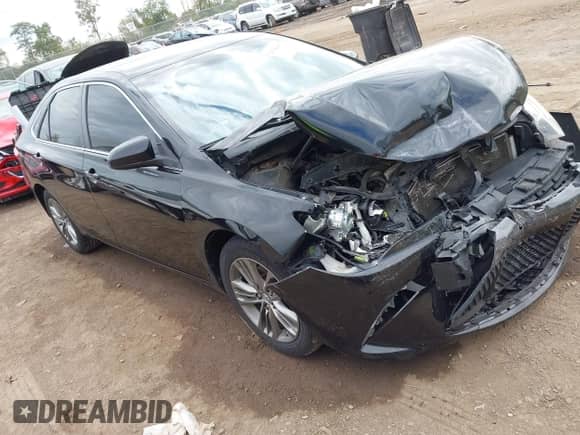 2016 Toyota Camry SE with VIN 4T1BF1FK3GU136157, listed as a IAAI auction lot 43381487 with 114,785 mi miles and . Bid and sale history available at DreamBid. Image 1.