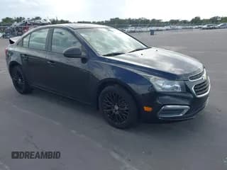 ✅ 2015 Chevrolet Cruze LS • VIN: 1G1PA5SH1F7286946 • Lot: 43555651. Listed on IAAI with 85,191 mi. Free auction sales archive from the USA and detailed vehicle history report at DreamBid. Image 1.