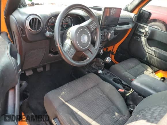2012 Jeep Wrangler Sport z VIN 1C4AJWAGXCL187041, wystawiony jako Copart lot #71404335 z przebiegiem 127 412 mil mil oraz Szkoda całkowita • Salvage title. Historia ofert i sprzedaży dostępna na DreamBid. Obrazek 8.