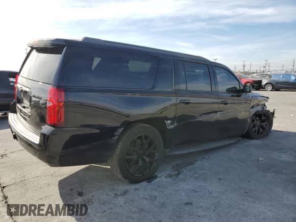 2018 Chevrolet Suburban LS z VIN 1GNSCGEC4JR383988, wystawiony jako Copart lot #43199585 z przebiegiem 79 469 mil mil oraz Szkoda całkowita • Salvage title. Historia ofert i sprzedaży dostępna na DreamBid. Obrazek 3.