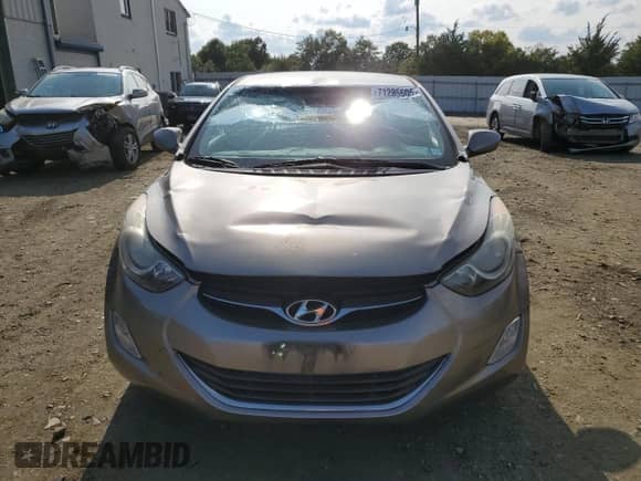✅ 2013 Hyundai Elantra GLS • VIN: 5NPDH4AE9DH257789 • Lot: 71285505. Listed on Copart with 60,960 mi. Free auction sales archive from the USA and detailed vehicle history report at DreamBid. Image 5.