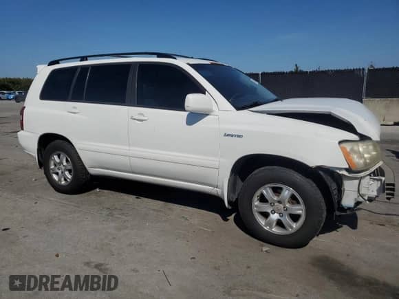 2002 Toyota Highlander Limited z VIN JTEGF21A420062984, wystawiony jako Copart lot #89701395 z przebiegiem 226 412 mil mil oraz Szkoda całkowita • Salvage title. Historia ofert i sprzedaży dostępna na DreamBid. Obrazek 4.