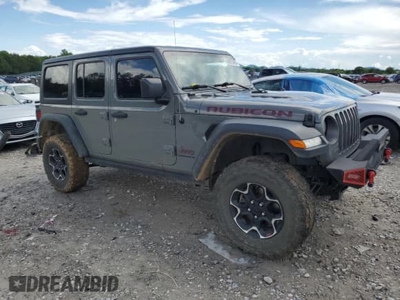 ✅ 2023 Jeep Wrangler Rubicon • VIN: 1C4HJXFN6PW609242 • Lot: 56975425. Listed on Copart with 47,225 mi. Free auction sales archive from the USA and detailed vehicle history report at DreamBid. Image 4.