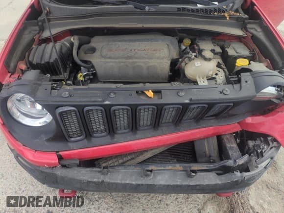✅ 2017 Jeep Renegade Trailhawk • VIN: ZACCJBCB8HPE62458 • Lot: 58236205. Listed on Copart with 100,252 mi. Free auction sales archive from the USA and detailed vehicle history report at DreamBid. Image 12.