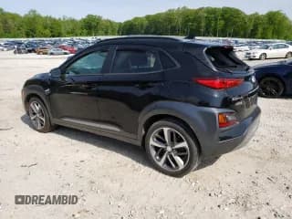 ✅ 2019 Hyundai Kona Ultimate • VIN: KM8K5CA52KU375210 • Лот: 55723504. Опубликован ранее на Copart с пробегом 38 207 миль. Бесплатный доступ к архиву аукционных продаж из США и подробный отчёт об истории автомобиля на DreamBid. Изображение 2.