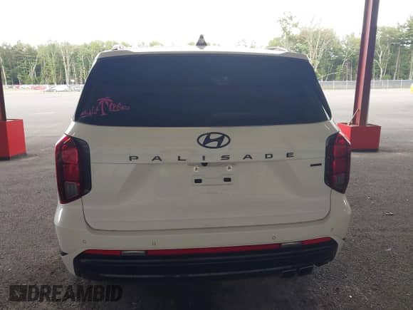 2024 Hyundai Palisade Calligraphy with VIN KM8R7DGEXRU707572, listed as a IAAI auction lot 43087035 with 15,527 mi miles and . Bid and sale history available at DreamBid. Image 16.