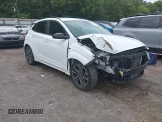 ✅ 2022 Hyundai Kona N Line • VIN: KM8K33A38NU786359 • Lot: 42970788. Listed on IAAI with 90,025 mi. Free auction sales archive from the USA and detailed vehicle history report at DreamBid. Image 1.