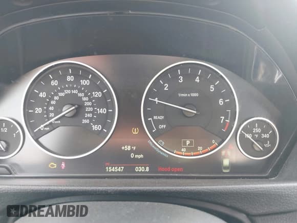 ✅ 2015 BMW 3 Series 328i xDrive • VIN: WBA3B5G56FNS14005 • Lot: 43557267. Listed on IAAI with 154,547 mi. Free auction sales archive from the USA and detailed vehicle history report at DreamBid. Image 7.