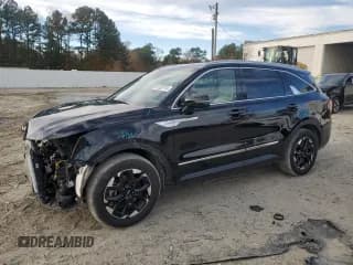 ✅ 2025 Kia Sorento S • VIN: 5XYRL4JC5SG321253 • Lot: 91528115. Listed on Copart with 15,607 mi. Free auction sales archive from the USA and detailed vehicle history report at DreamBid. Image 1.