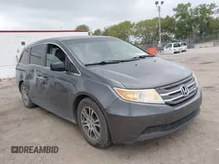 2012 Honda Odyssey EX z VIN 5FNRL5H49CB062571, wystawiony jako IAAI lot #43164993 z przebiegiem 157 660 mil mil oraz . Historia ofert i sprzedaży dostępna na DreamBid. Obrazek 1.