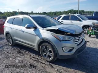✅ 2014 Hyundai Santa Fe GLS • VIN: KM8SN4HF8EU056015 • Лот: 42684947. Опубликован ранее на IAAI с пробегом 155 291 миль. Бесплатный доступ к архиву аукционных продаж из США и подробный отчёт об истории автомобиля на DreamBid. Изображение 1.
