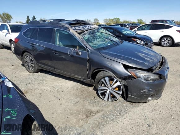 ✅ 2019 Subaru Outback Limited • VIN: 4S4BSENCXK3348775 • Lot: 49740595. Listed on Copart with 58,629 mi. Free auction sales archive from the USA and detailed vehicle history report at DreamBid. Image 4.