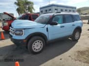 ✅ 2023 Ford Bronco Sport Heritage • VIN: 3FMCR9G60PRE22745 • Lot: 66613565. Listed on Copart with 23,386 mi. Free auction sales archive from the USA and detailed vehicle history report at DreamBid. Image 1.