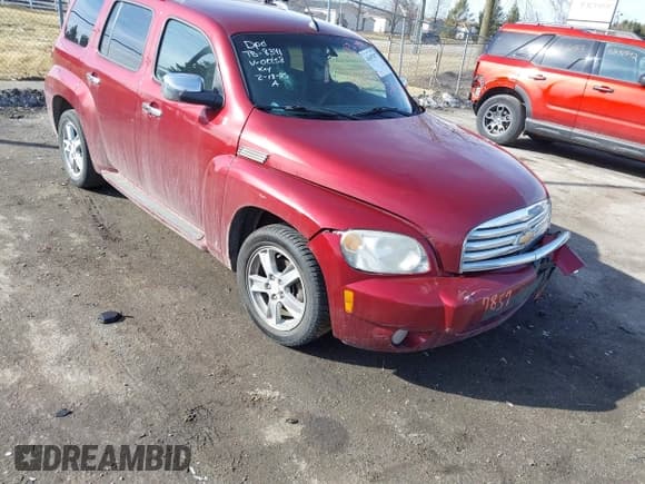 ✅ 2009 Chevrolet HHR 1LT • VIN: 3GNCA23B59S502258 • Lot: 41697857. Listed on IAAI with 198,496 mi. Free auction sales archive from the USA and detailed vehicle history report at DreamBid. Image 1.