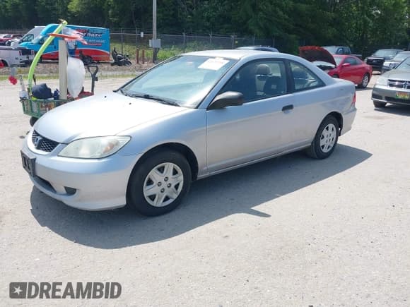 ✅ 2005 Honda Civic VP • VIN: 1HGEM22155L069804 • Lot: 42479758. Wystawiony na IAAI z przebiegiem 149 461 mil. Bezpłatny archiwum sprzedaży aukcyjnych z USA i szczegółowy raport historii pojazdu na DreamBid. Zdjęcie 2.