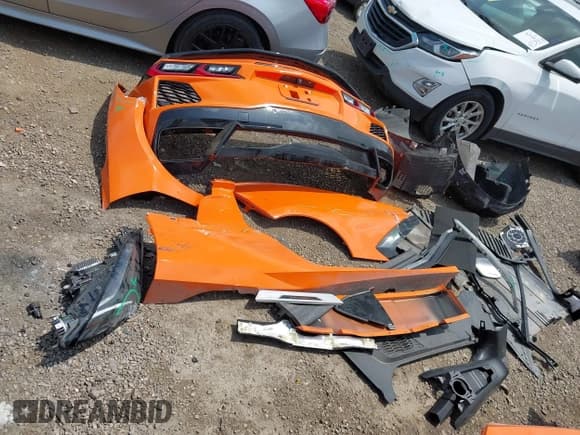 ✅ 2023 Chevrolet Corvette 2LT • VIN: 1G1YB2D47P5137190 • Lot: 42140555. Listed on IAAI with 23,941 mi. Free auction sales archive from the USA and detailed vehicle history report at DreamBid. Image 12.