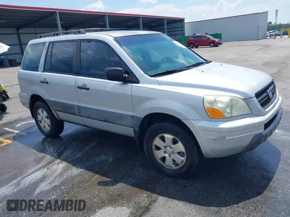 2003 Honda Pilot LX with VIN 2HKYF18193H571563, listed as a IAAI auction lot 42577524 with 198,414 mi miles and . Bid and sale history available at DreamBid. Image 1.