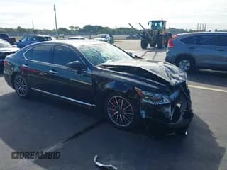 ✅ 2014 Lexus LS 460 • VIN: JTHBL5EF6E5127595 • Lot: 43644586. Listed on IAAI with 108,821 mi. Free auction sales archive from the USA and detailed vehicle history report at DreamBid. Image 1.