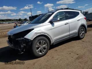 2013 Hyundai Santa Fe Sport with VIN 5XYZUDLB0DG106285, listed as a Copart auction lot 81464315 with 166,707 mi miles and Salvage title. Bid and sale history available at DreamBid. Image 1.