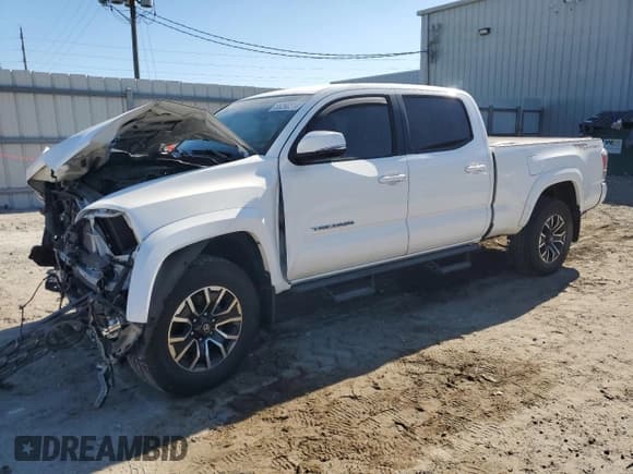 ✅ 2021 Toyota Tacoma SR5 • VIN: 3TYBZ5DN0MT000587 • Lot: 85260314. Listed on Copart with 22,288 mi. Free auction sales archive from the USA and detailed vehicle history report at DreamBid. Image 1.