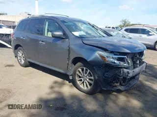 ✅ 2016 Nissan Pathfinder S • VIN: 5N1AR2MM3GC663067 • Lot: 43346713. Wystawiony na IAAI z przebiegiem 111 434 mil. Bezpłatny archiwum sprzedaży aukcyjnych z USA i szczegółowy raport historii pojazdu na DreamBid. Zdjęcie 1.