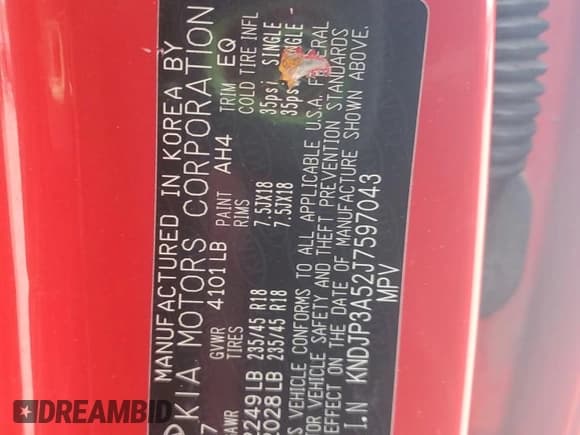 ✅ 2018 Kia Soul + • VIN: KNDJP3A52J7597043 • Lot: 85414825. Wystawiony na Copart z przebiegiem 103 883 mil. Bezpłatny archiwum sprzedaży aukcyjnych z USA i szczegółowy raport historii pojazdu na DreamBid. Zdjęcie 13.