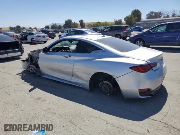 ✅ 2017 Infiniti Q60 Premium • VIN: JN1CV7EK6HM110172 • Lot: 80747955. Listed on Copart with Not provided. Free auction sales archive from the USA and detailed vehicle history report at DreamBid. Image 2.