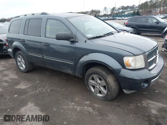 ✅ 2007 Dodge Durango Limited • VIN: 1D8HB58N07F536322 • Лот: 41493993. Опубликован ранее на IAAI с пробегом Не указан. Бесплатный доступ к архиву аукционных продаж из США и подробный отчёт об истории автомобиля на DreamBid. Изображение 1.