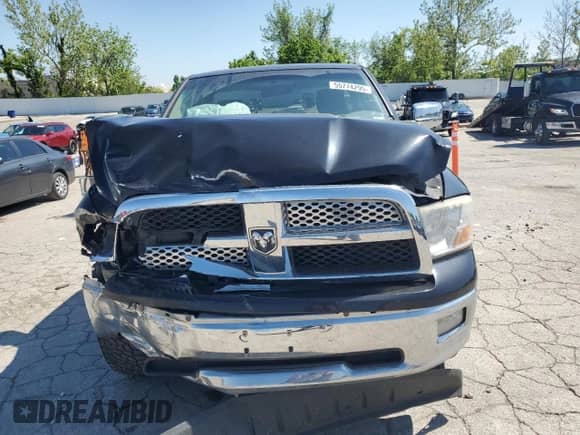 2009 Dodge 1500 SLT with VIN 1D3HV16T69J523467, listed as a Copart auction lot 55774295 with 158,693 mi miles and Salvage title. Bid and sale history available at DreamBid. Image 5.