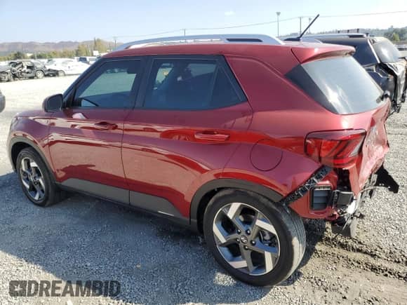 2024 Hyundai Venue SEL z VIN KMHRC8A33RU324910, wystawiony jako Copart lot #72464614 z przebiegiem 3 679 mil mil oraz Szkoda całkowita • Salvage title. Historia ofert i sprzedaży dostępna na DreamBid. Obrazek 2.