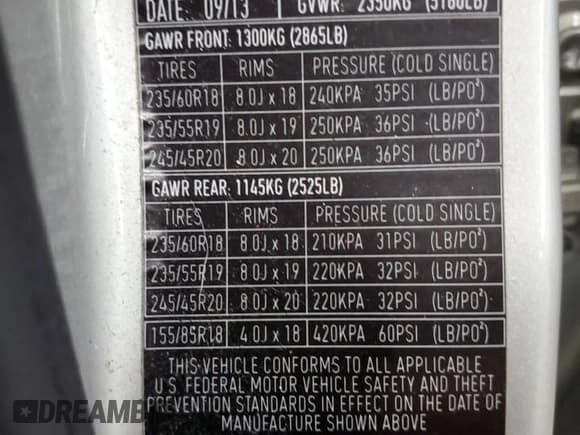 ✅ 2013 Land Rover Range Rover Evoque Pure Premium • VIN: SALVR2BG9DH841834 • Lot: 82024785. Wystawiony na Copart z przebiegiem 86 111 mil. Bezpłatny archiwum sprzedaży aukcyjnych z USA i szczegółowy raport historii pojazdu na DreamBid. Zdjęcie 13.