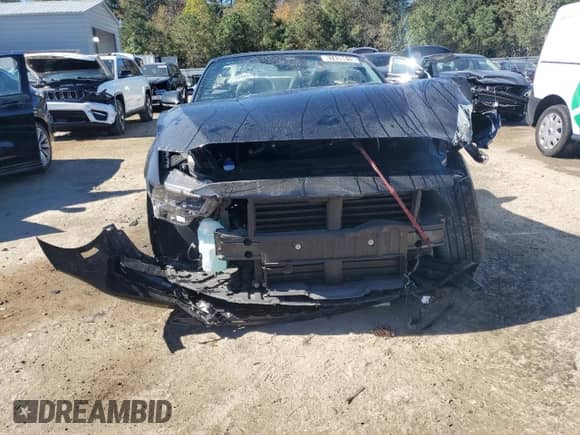 2025 Ford Mustang EcoBoost Premium with VIN 1FAGP8UH4S5120985, listed as a Copart auction lot 87439615 with Not provided miles and Clean title. Bid and sale history available at DreamBid. Image 5.