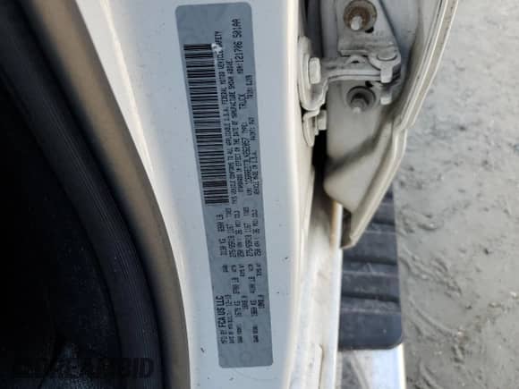 2020 Ram 1500 Laramie with VIN 1C6RREDT3LN262057, listed as a Copart auction lot 69599525 with 124,172 mi miles and Salvage title. Bid and sale history available at DreamBid. Image 12.