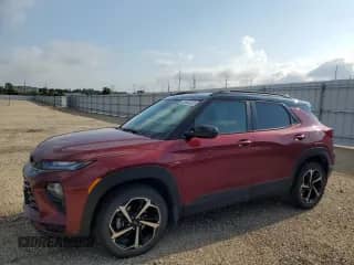 2022 Chevrolet TrailBlazer RS with VIN KL79MUSL7NB040532, listed as a Copart auction lot 63652425 with 36,978 mi miles and Salvage title. Bid and sale history available at DreamBid. Image 1.
